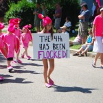 The 4th has been Flocked, 1st Place marchers